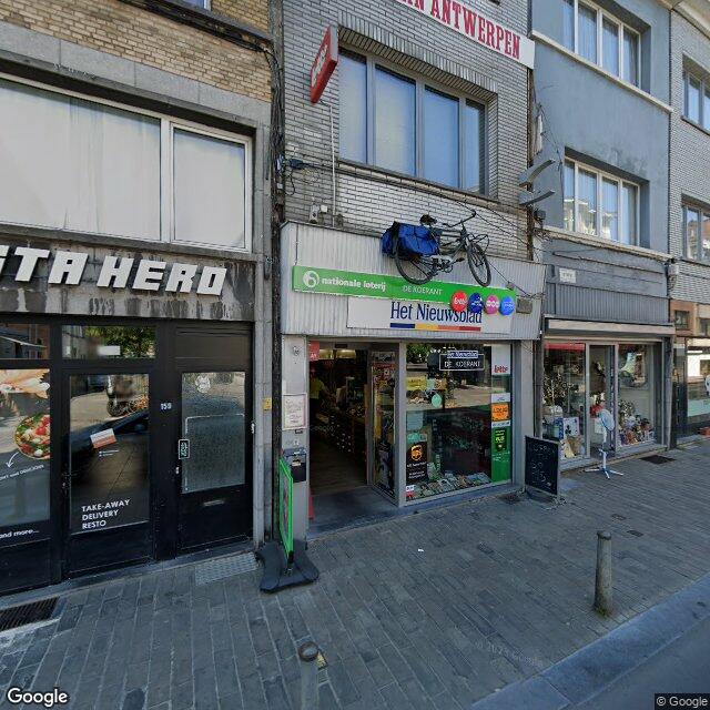 Homerr punt De Koerant in Antwerpen